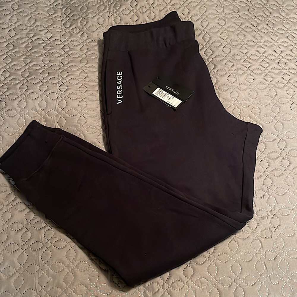 COPY - Versace navy blue sweatpants size XL